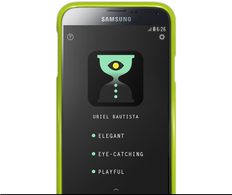 “the Idea Behind This Logo Is To Describe The App's - Smartphone Clipart (800x704), Png Download