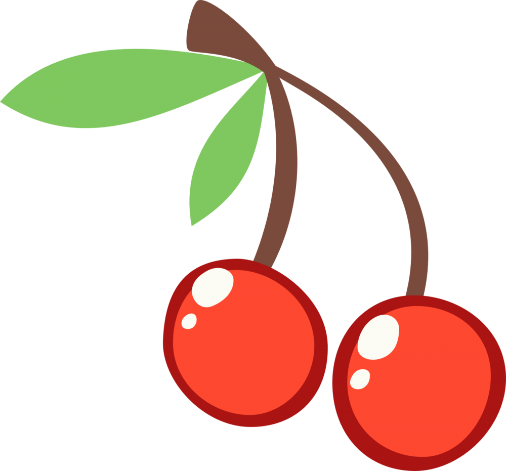 Download Cherry Vector - Cherry Vector Png Clipart (1000x931), Png Download