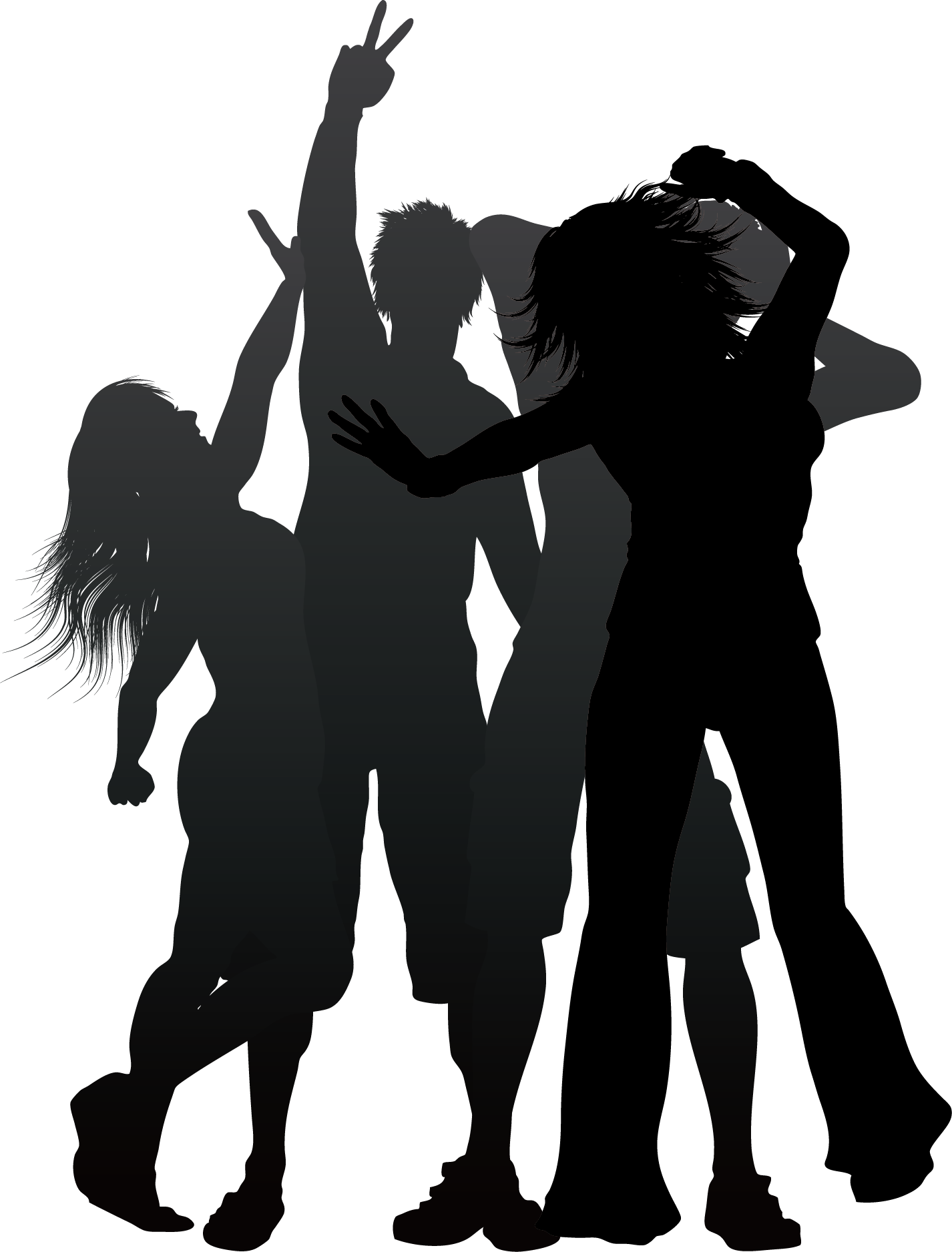 Nightclub People Dancing Png - Party People Background Clipart (1426x1876), Png Download