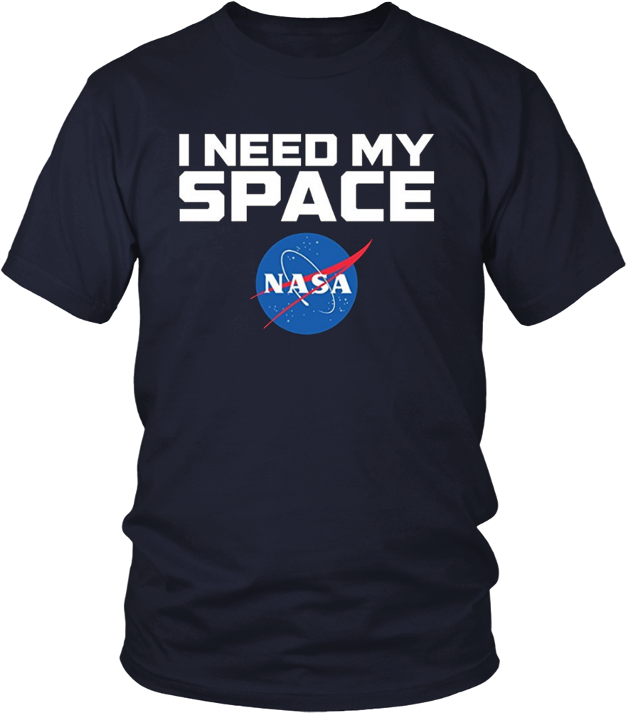 I Need My Space Shirt - Active Shirt Clipart (1000x1000), Png Download