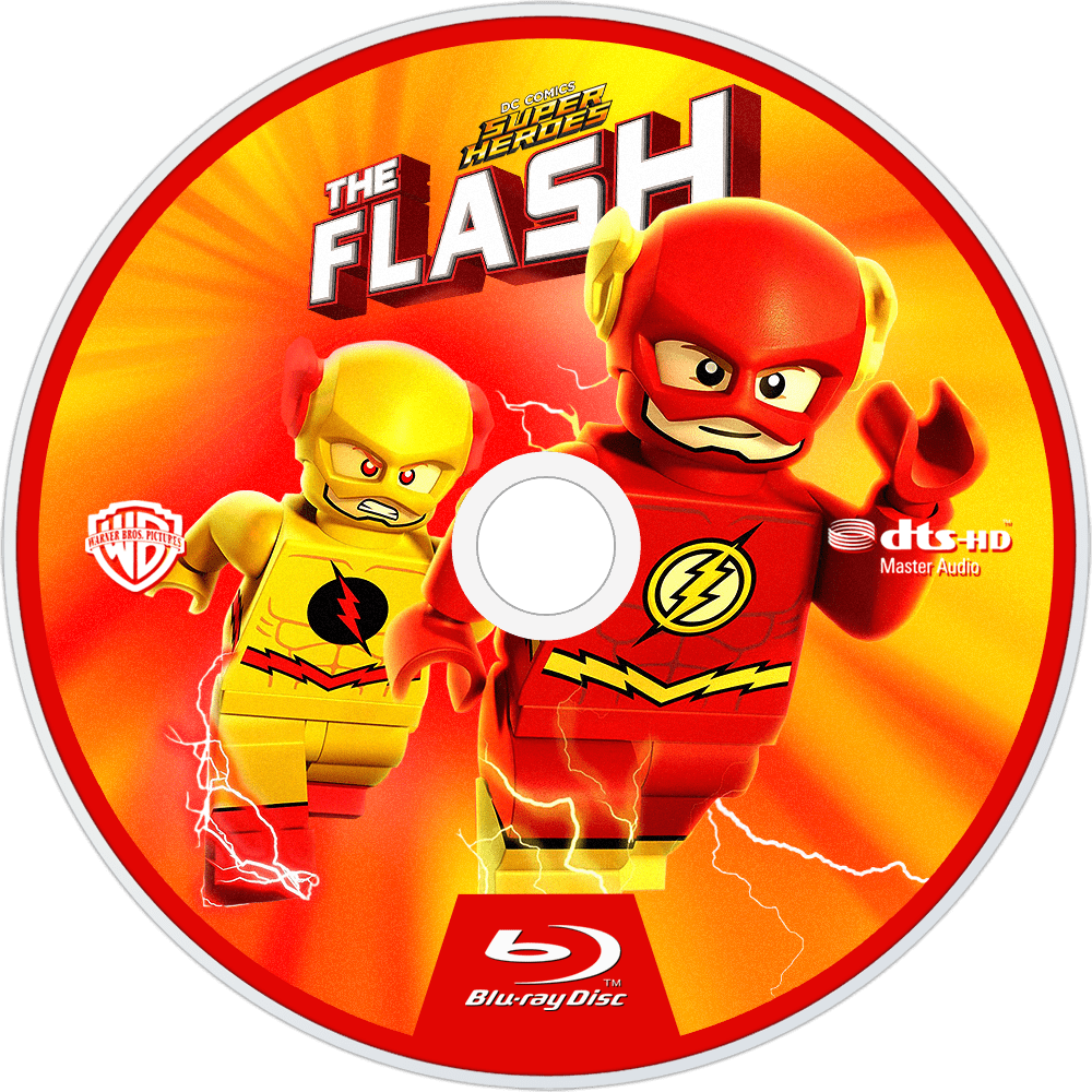 Lego Dc Comics Super Heroes - Lego Dc Comics Super Heroes The Flash 2018 Dvd Clipart (1000x1000), Png Download