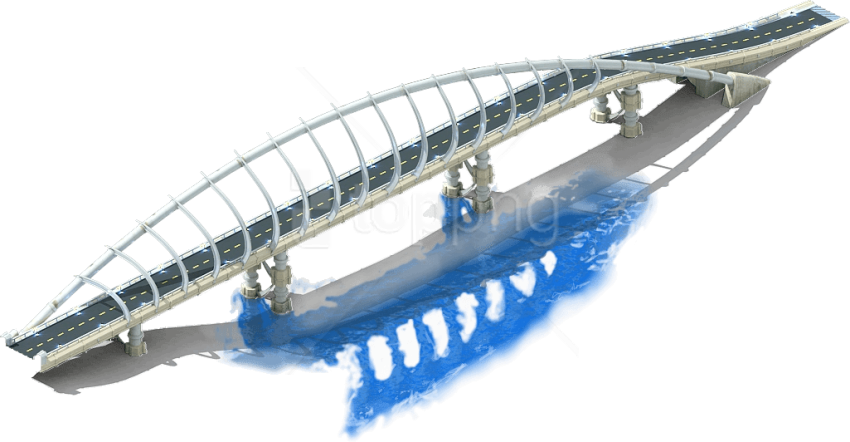Free Png Download Leviathan Bridge Clipart Png Photo - Bridge Under Construction Png Transparent Png (850x442), Png Download