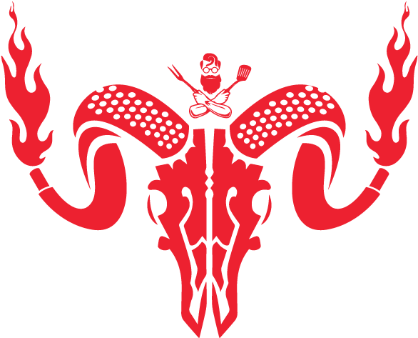 Goat Previous - Big Grill Logo Designer Clipart (779x517), Png Download