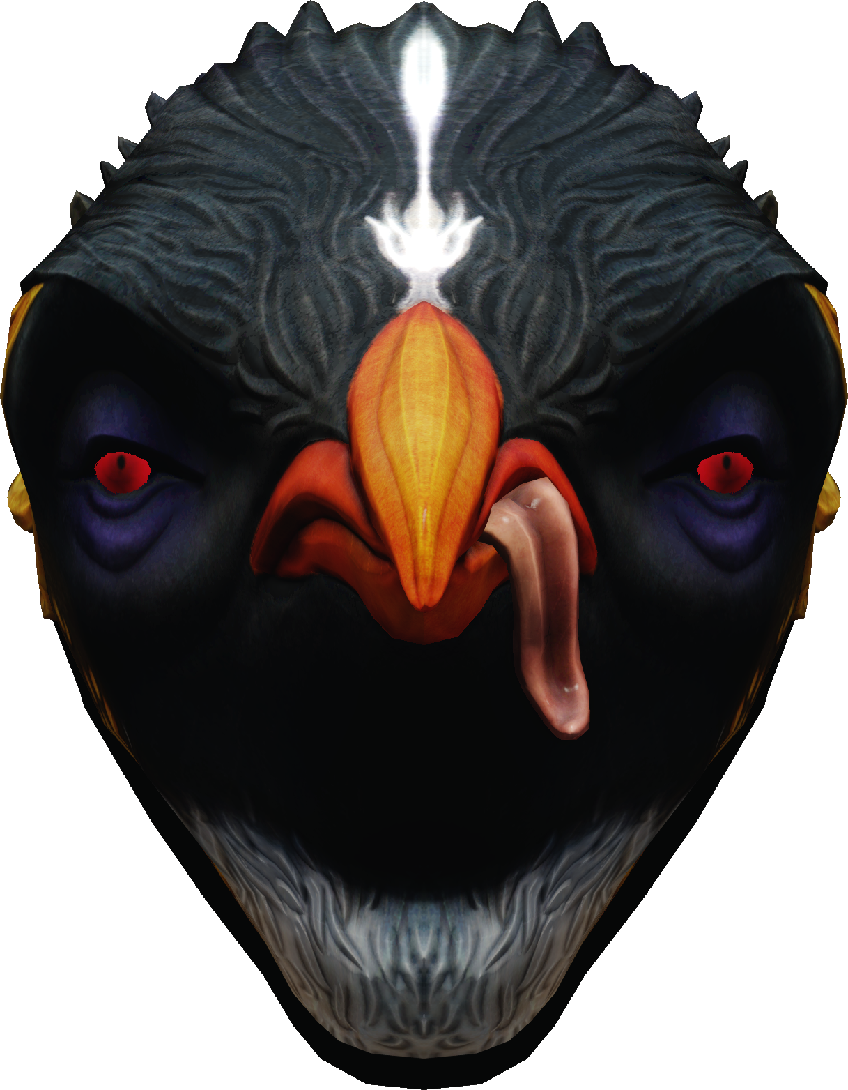 Slick Goat - Payday 2 Slick Goat Clipart (1217x1563), Png Download
