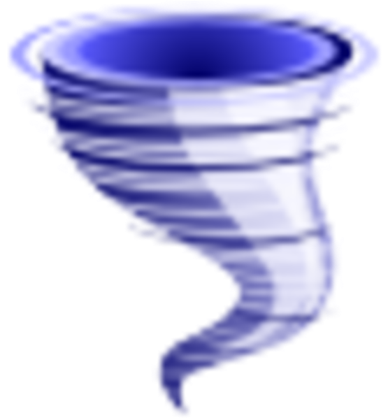 Small - Tornado Clipart Gif Pixel - Png Download (600x600), Png Download