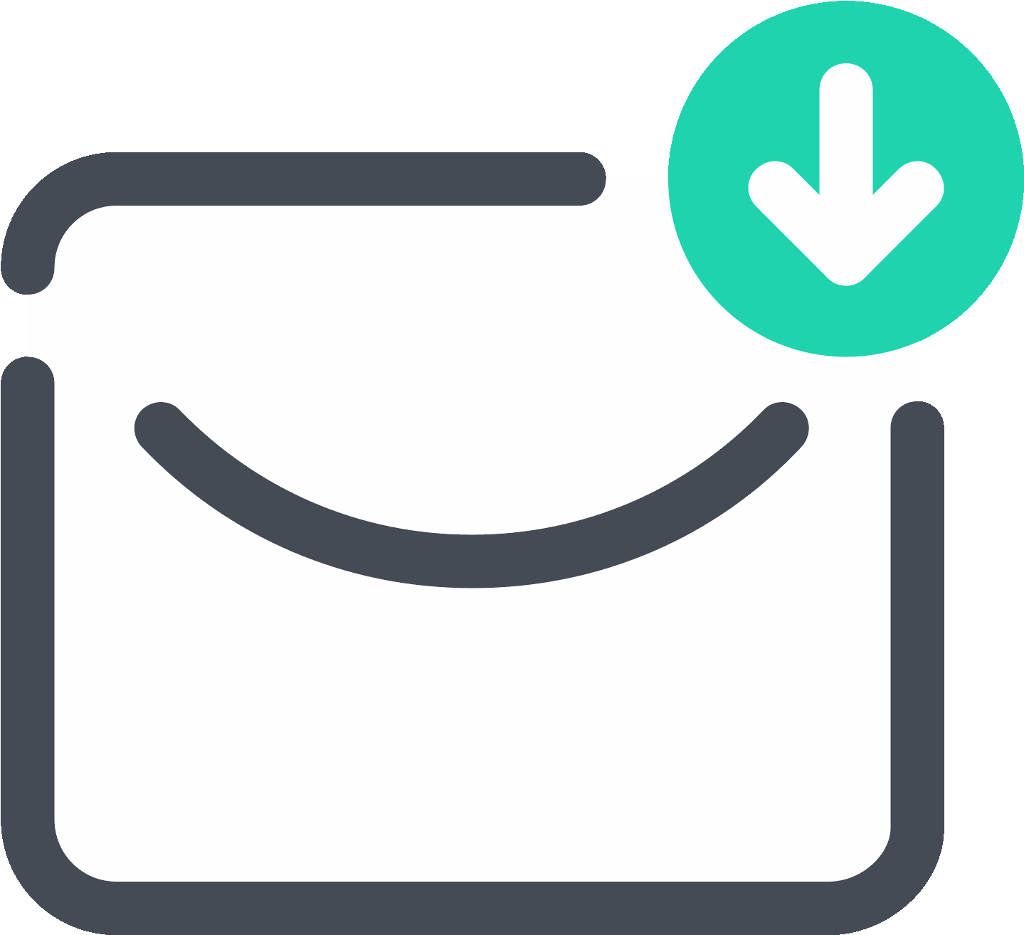 Download Mail Icon Clipart (1439x1314), Png Download