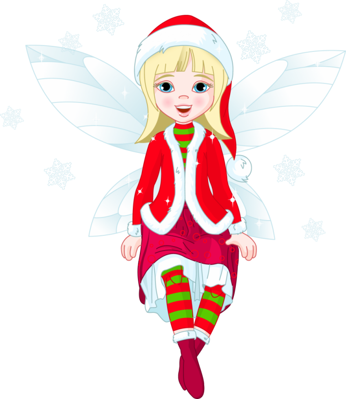 Christmas Girl Elf Png - Lutin Fille De Noel Clipart (700x807), Png Download
