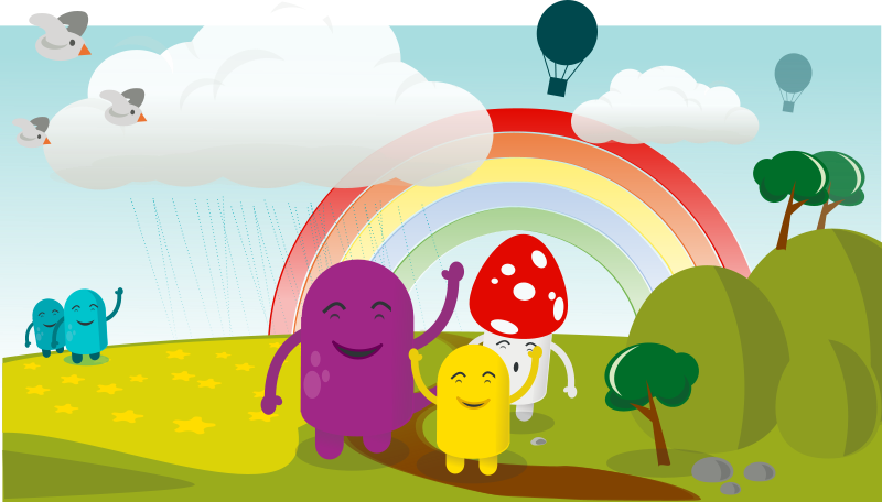 Springtime - Poster Making On Celebrating Spring Seasons Clipart (800x456), Png Download