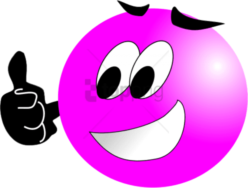 Free Png Smiley Thumbs Up Blue Png Image With Transparent - Smiley Face In Red Clipart (850x644), Png Download