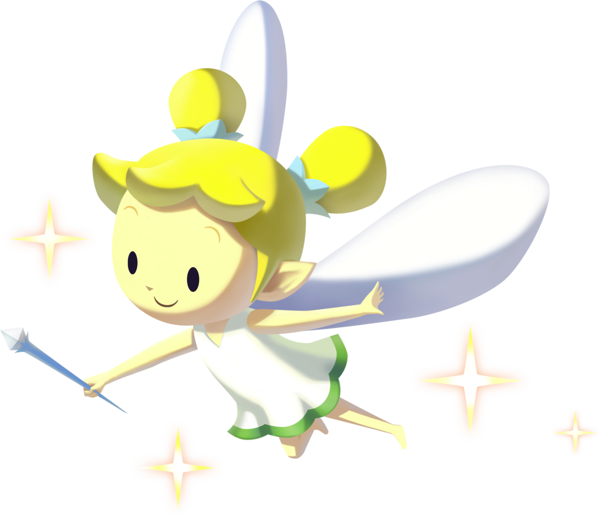 Zelda Fairy Png - Wind Waker Fairy Png Clipart (1200x1032), Png Download