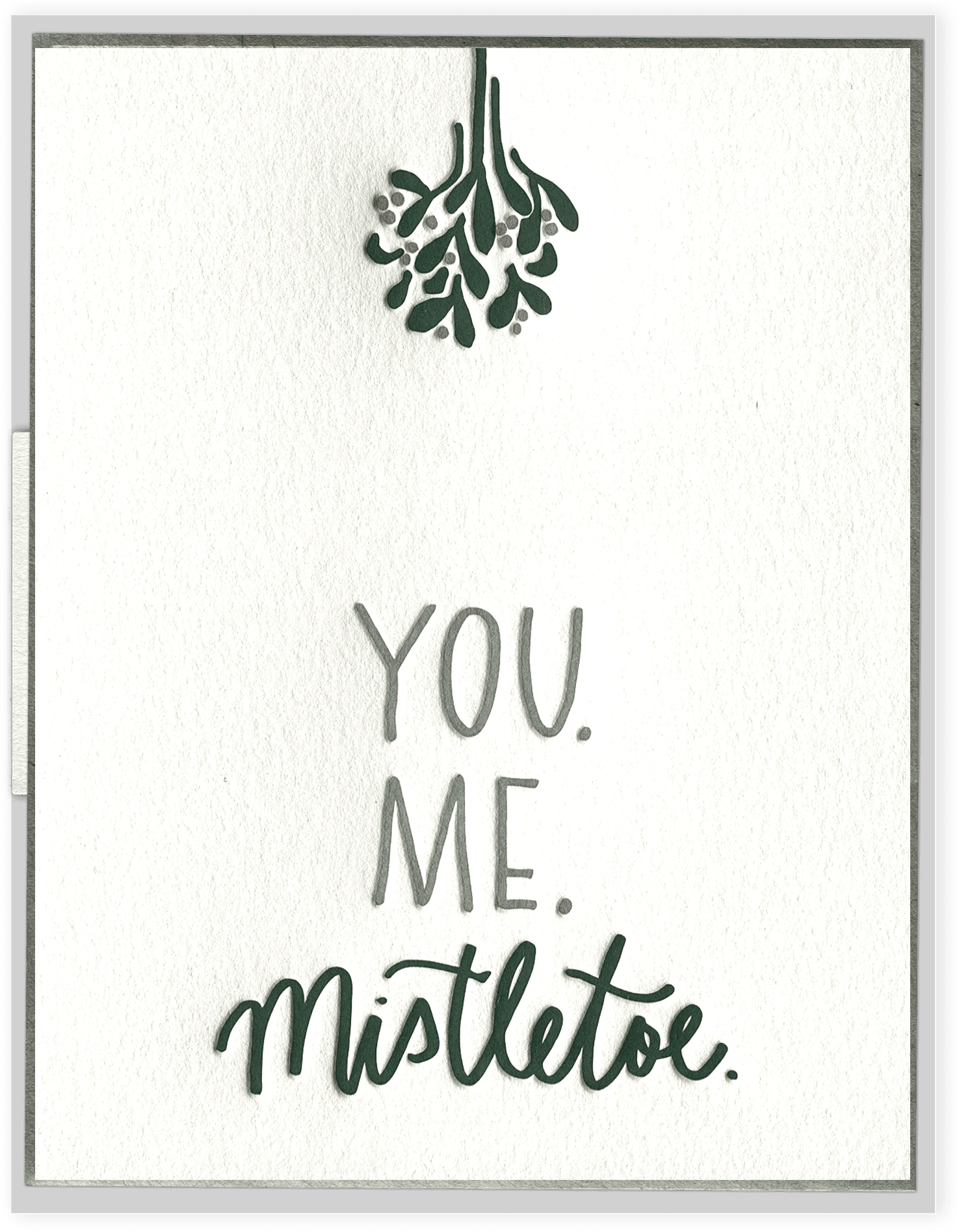 Letterpress Greeting Card - Tree Clipart (2048x2048), Png Download