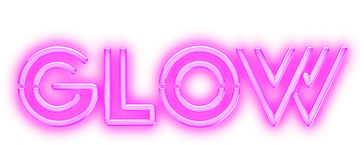Glow - Glow Netflix Logo Clipart (1280x288), Png Download