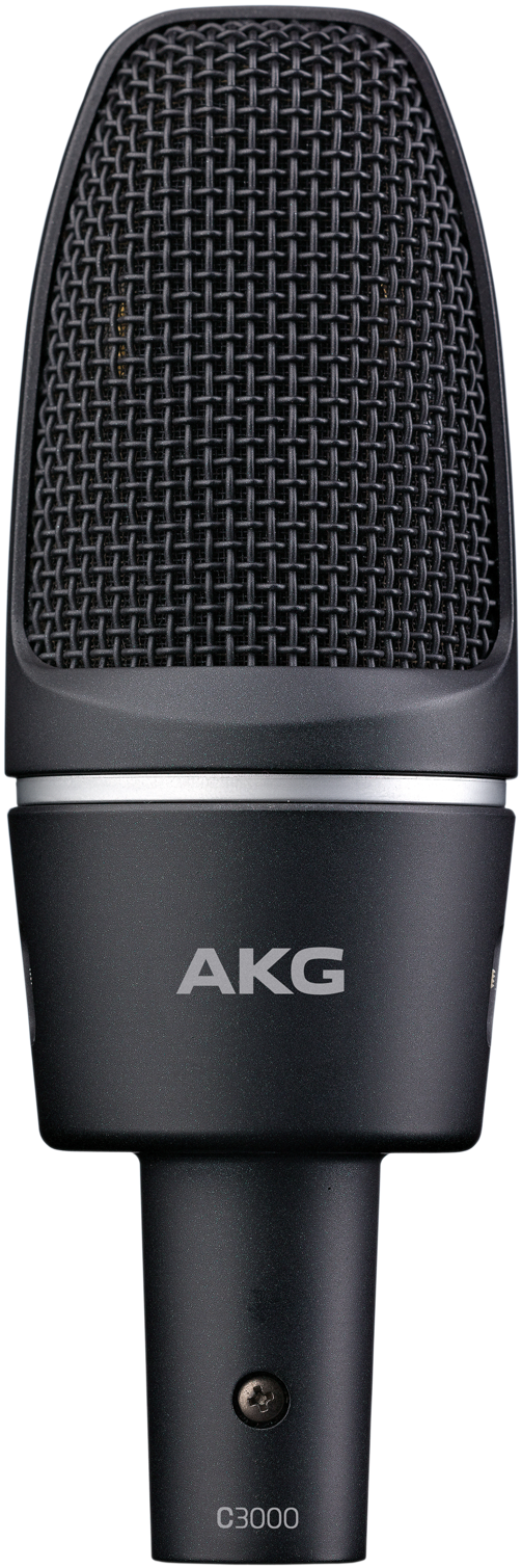 Studio Microphone Png - Akg C 3000 Clipart (1605x1605), Png Download