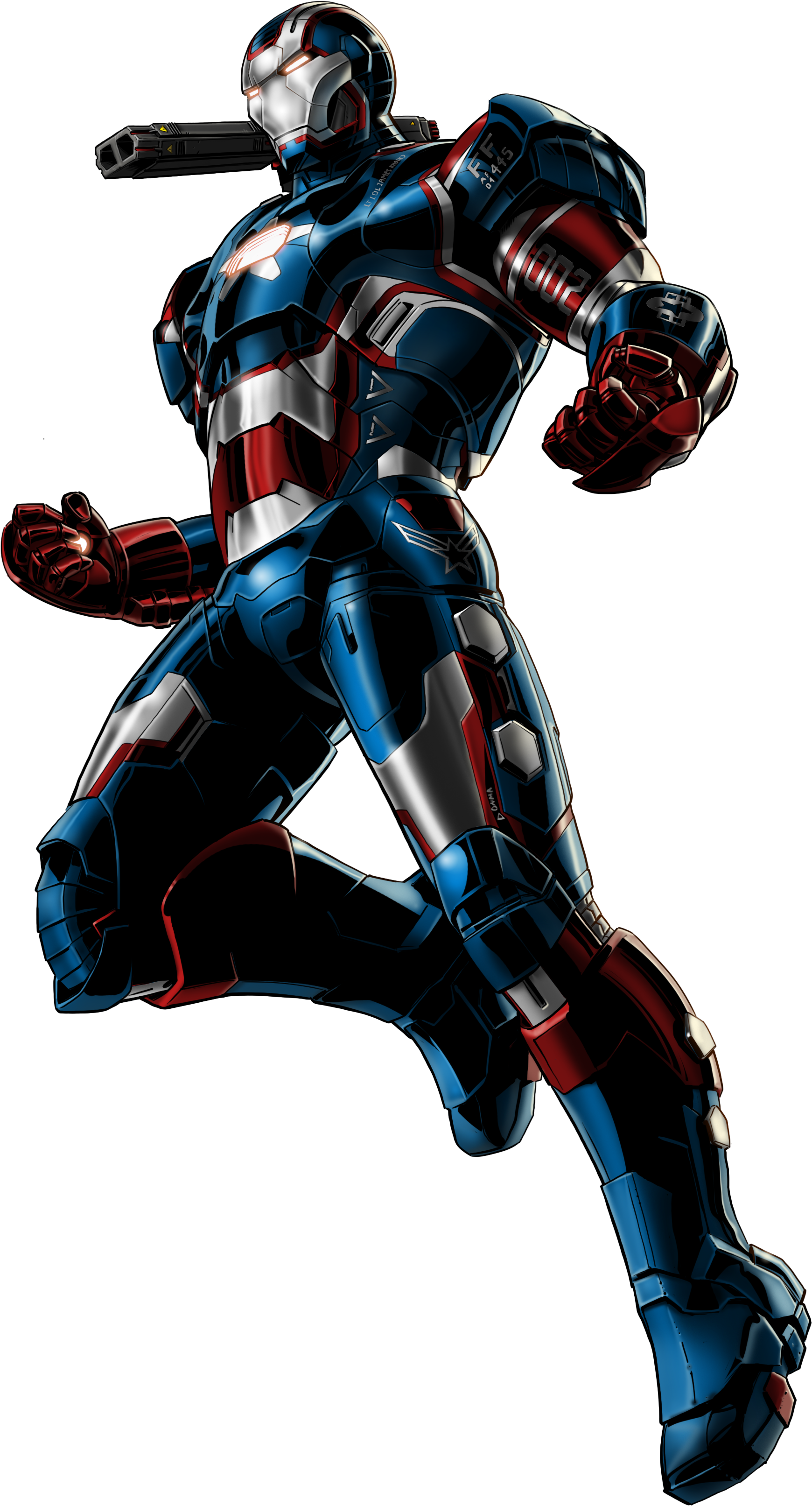 Black Iron Man Png , Png Download - Iron Patriot Captain America Shield Clipart (1740x3226), Png Download