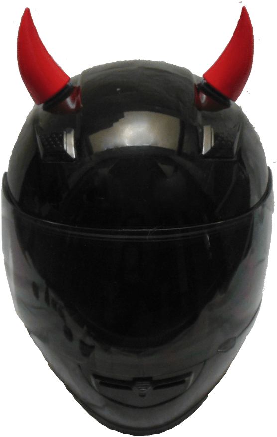Red Helmet Devil Horns Us 4 99 Helmetdevil Com Hoods - Motorbike Helmet With Horns Clipart (666x926), Png Download