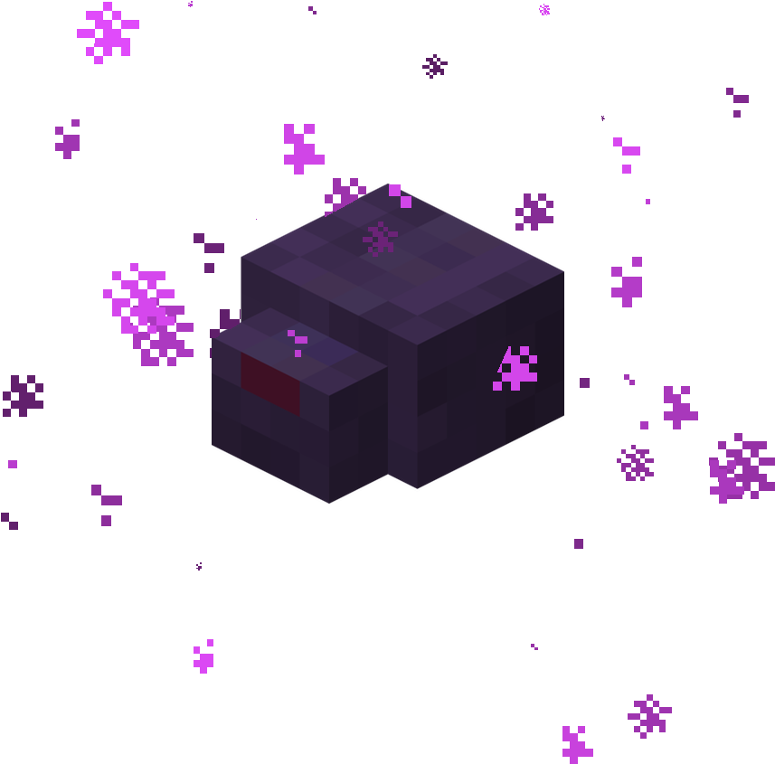 Minecraft Particles Png - マイクラ エンダー マン 可愛い Clipart (930x930), Png Download