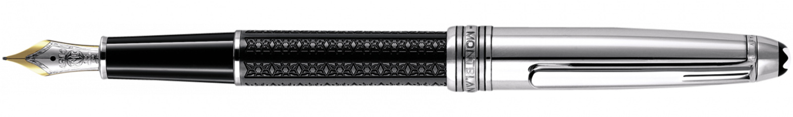 Fountain Pen Png - Montblanc Meisterstuck Solitaire Doue Signum Fountain Clipart (1600x1600), Png Download
