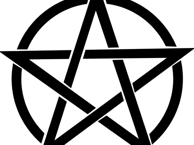 Pentagram Clipart Clip Art - Pentagram Wicca - Png Download (640x480), Png Download
