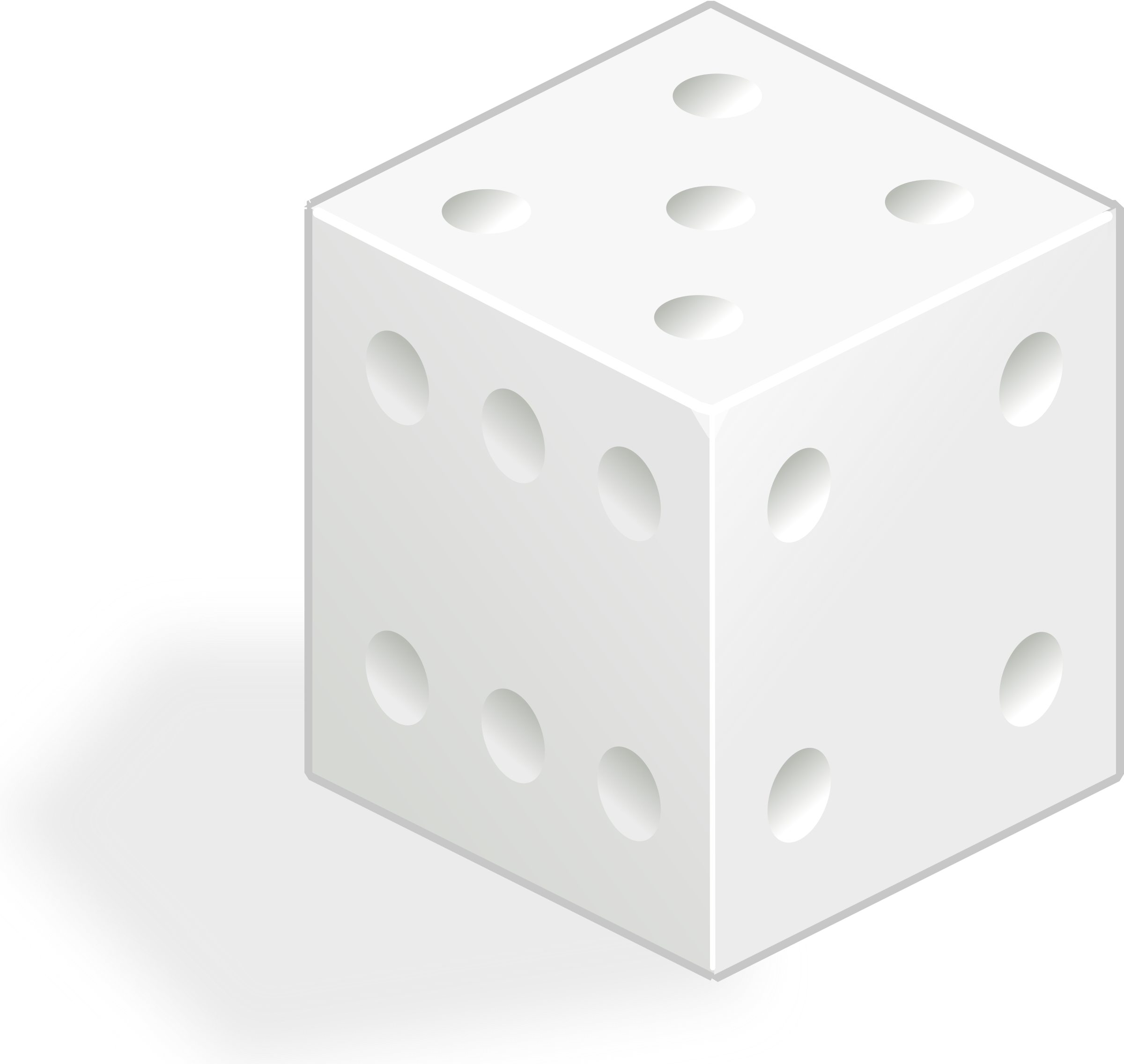 This Free Icons Png Design Of White Dice - Dice Clipart (2400x2272), Png Download