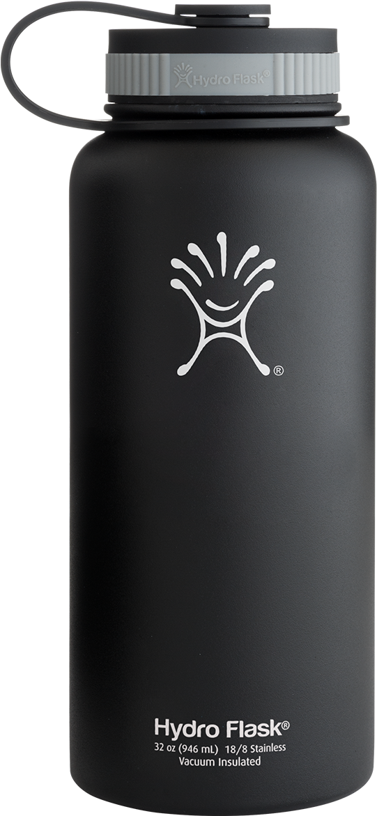 Orange Hydro Flask 32 Oz Clipart (804x1262), Png Download