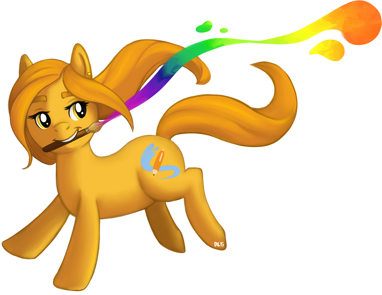 Paint Brush Clipart (1500x1200), Png Download