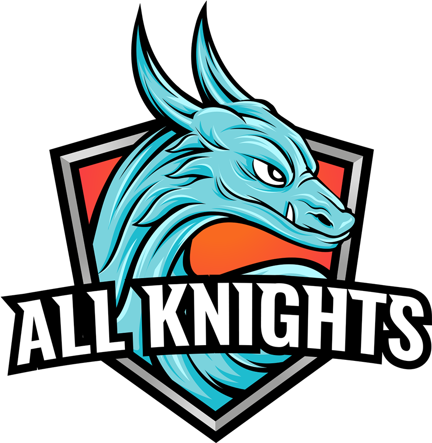 All Knights Gameblr Esports Png Unforgiven Discord - All Knights Clipart (1000x1000), Png Download