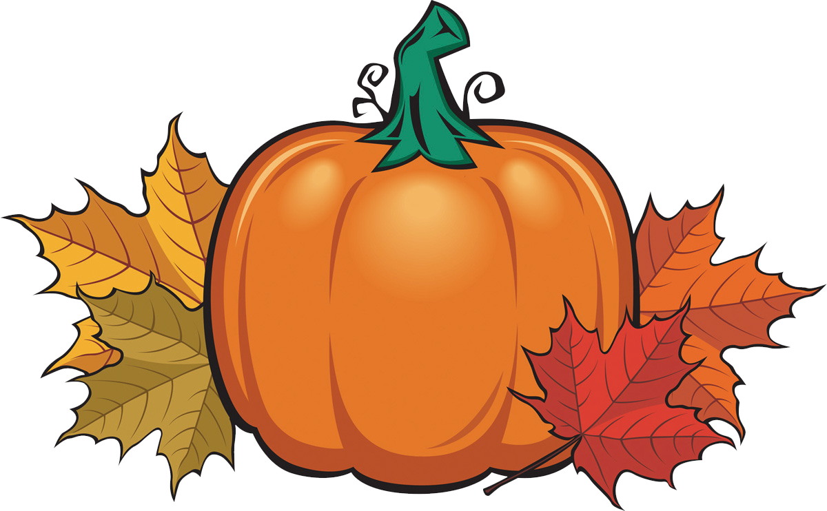 Pumpkin Spice Is Overrated Assumption Fall Festival - Pumpkin And Fall Leaves Clipart (1200x742), Png Download
