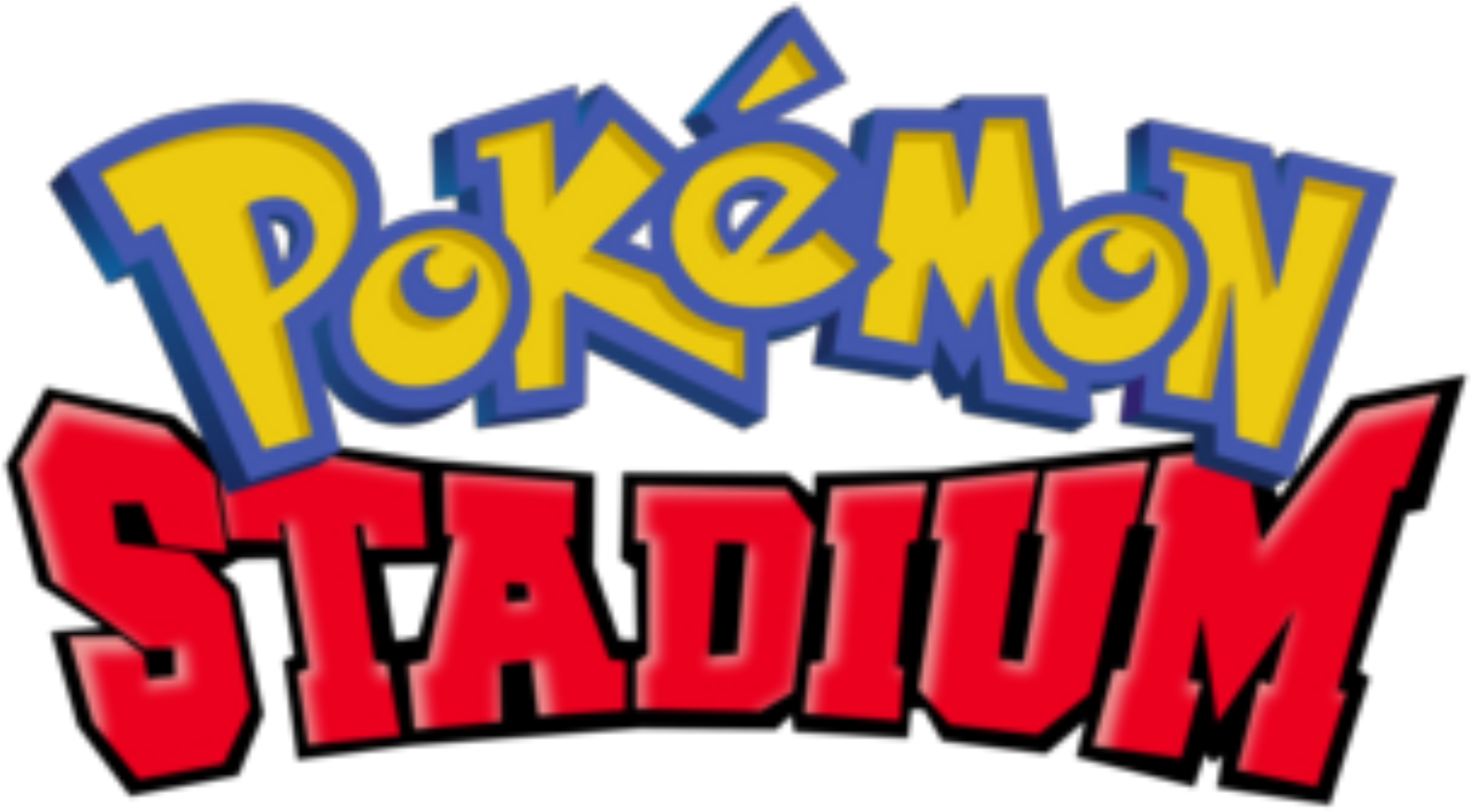 File Stadium Wikimedia - Pokemon Stadium Logo Png Clipart (2000x1096), Png Download
