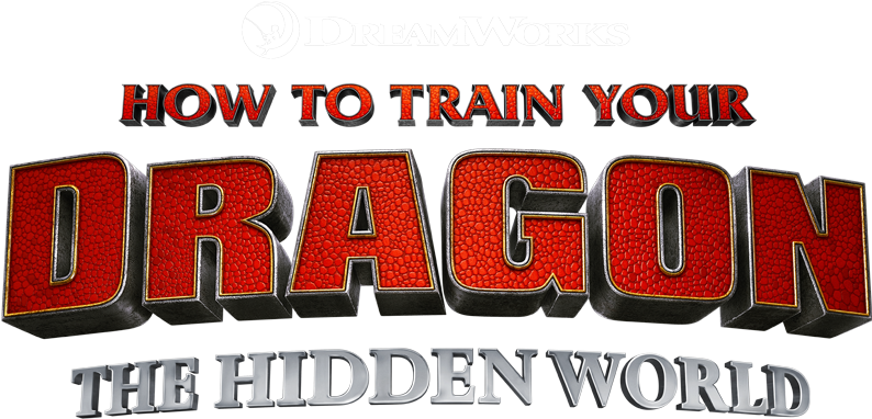 How To Train Your Dragon The Hidden World Png Download - Train Your Dragon The Hidden World Logo Clipart (800x385), Png Download
