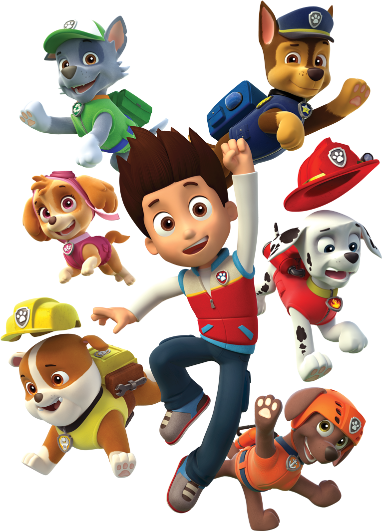 Each Dog Has A Specific Set Of Skills Based On A Real-life - Paw Patrol And Ryder Clipart (850x1068), Png Download