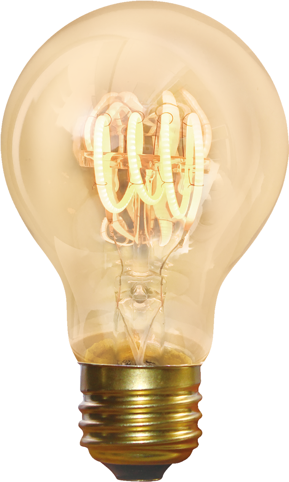 Vintage Light Bulb Png - Incandescent Light Bulb Clipart (2048x2048), Png Download