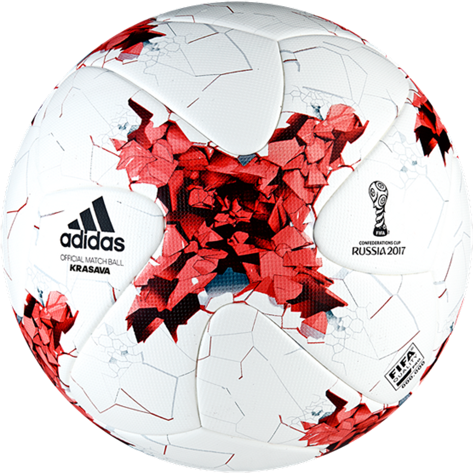 Adidas Krasava Fifa Confederations Cup Official Match - 2017 Confederations Cup Ball Clipart (1000x1000), Png Download