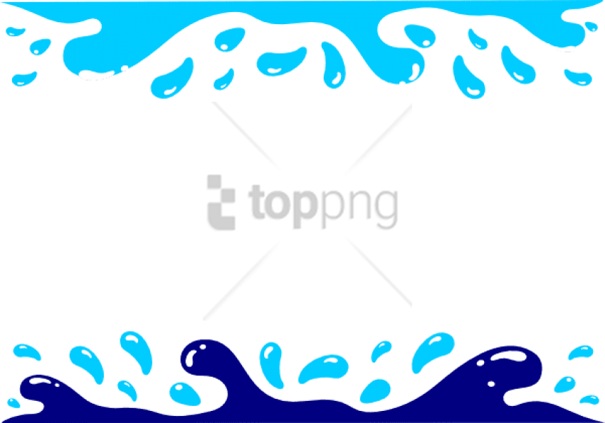 Free Png Download Water Splash Png Clipart Png Images - Water Splash Png Icon Transparent Png (850x595), Png Download