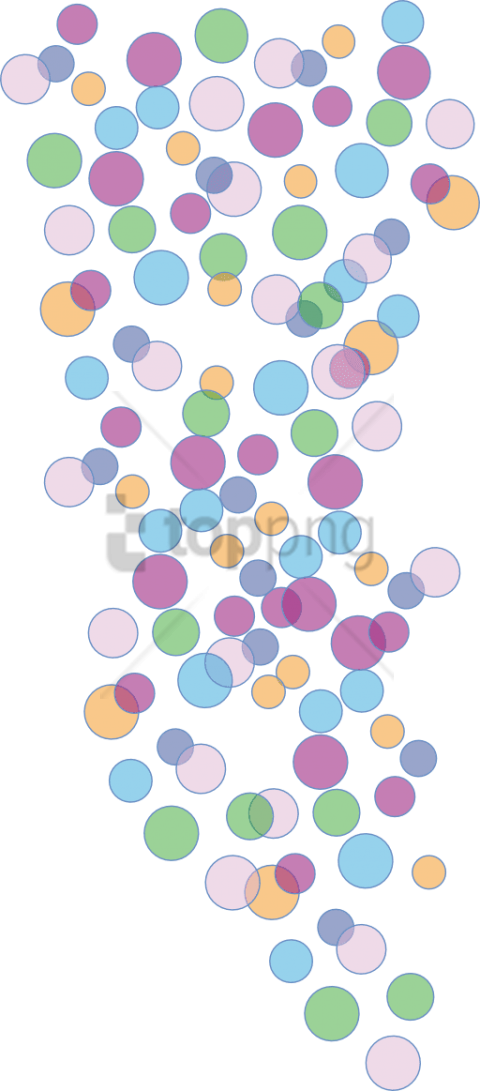 Free Png Download Colorful Bubbles Png Png Images Background - Transparent Color Bubble Png Clipart (480x1091), Png Download
