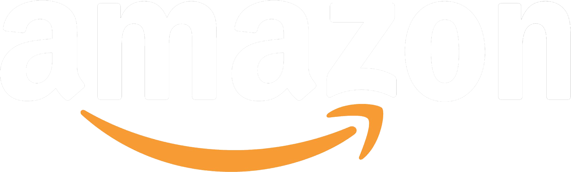 Amazon - De - Marketplace - Amazon Logo On Black Clipart (2301x850), Png Download