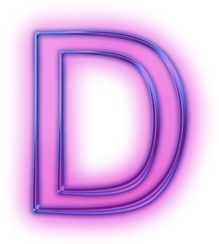 Розовая буква д. Неоновая буква d. Буква d. Буква d для фотошопа. Буква д без фона.