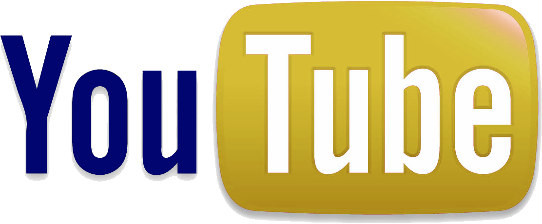 Logo & Logo Wallpaper Collection - Golden Logos For Youtube Clipart (1112x460), Png Download