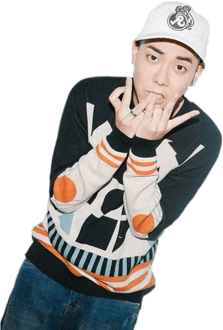 Music Stars - Loco Kpop Png Clipart (550x682), Png Download