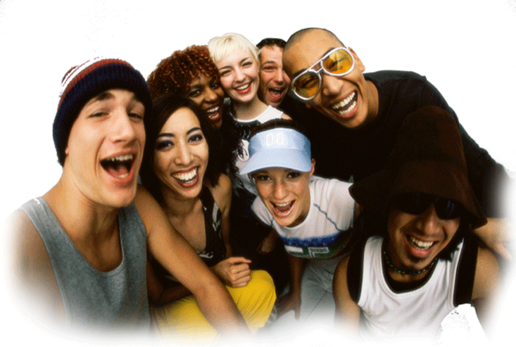 Laughter Clipart (733x493), Png Download