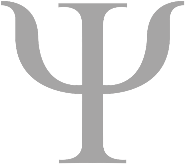 Logo De Psicología Marca De Agua - Tridente De Psicologia Png Clipart (720x720), Png Download