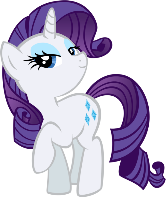 Princess Twilight Sparkle And Rarity Images Mlp Rarity - My Little Pony Rarity Small Clipart (600x660), Png Download