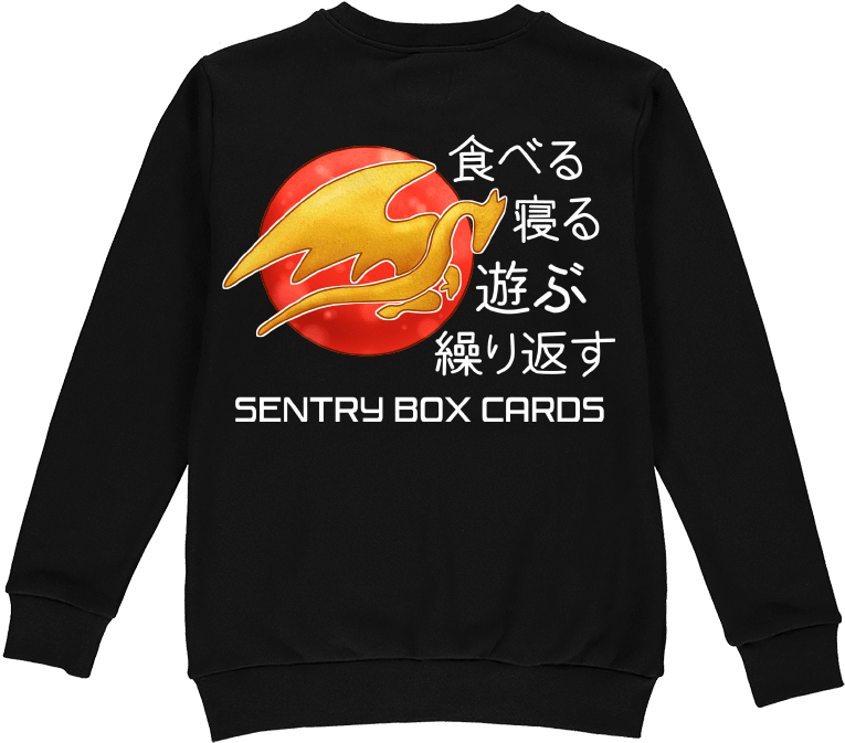 Sentry Box Cards Clothing Line Designs - Long-sleeved T-shirt Clipart (765x673), Png Download
