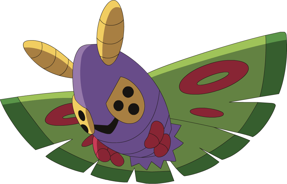 Dustox - Pokemon Dustox Clipart - Large Size Png Image - PikPng
