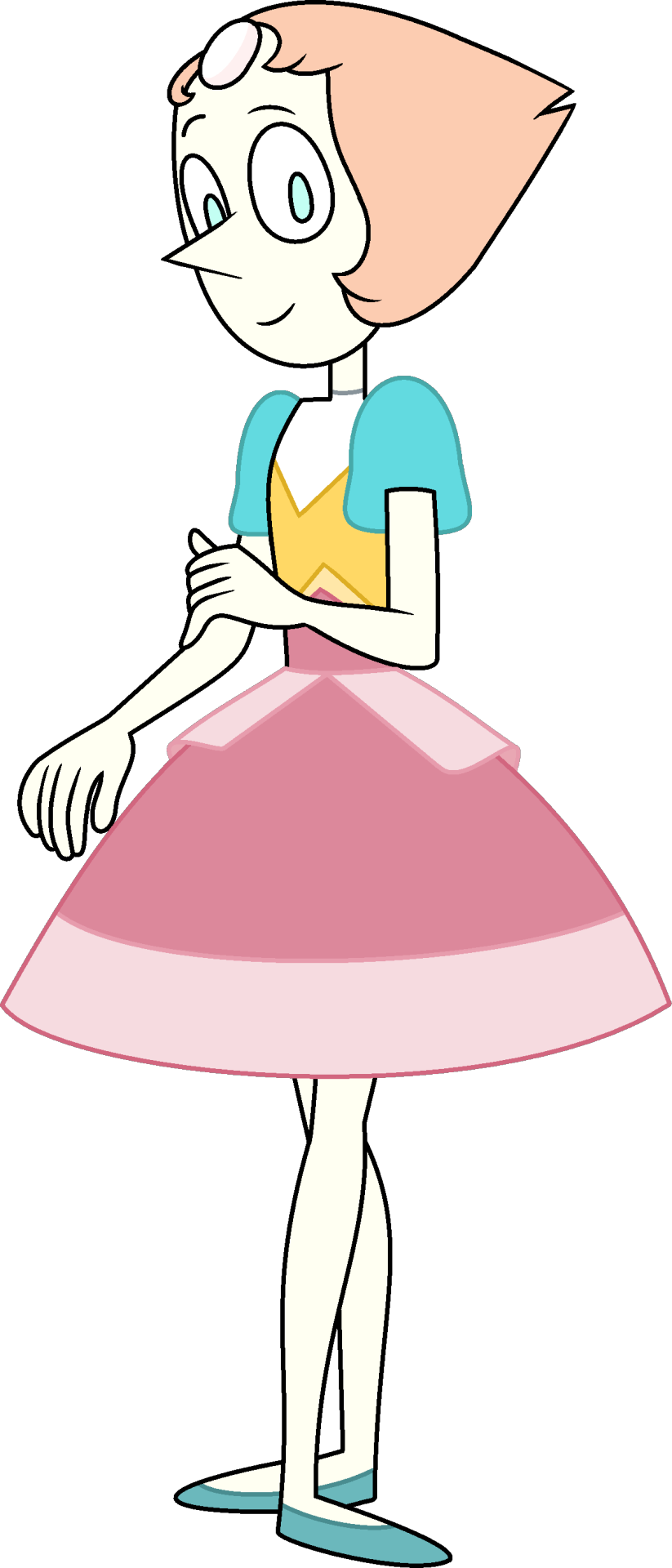 Pearl Su Steven Universe Gem Gem Homeworld Homeworld - Steven Universe Homeworld Pearl Clipart (823x1920), Png Download