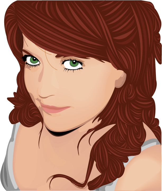 Report - Beautiful Face Clipart Png Transparent Png (613x722), Png Download