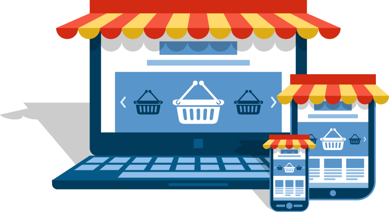 Facebook Business Page - Online Store Transparent Background Clipart (800x437), Png Download