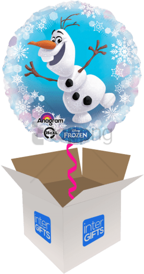 Free Png Download Mylar Balloons Foil Png Images Background - Frozen Olaf Balloon Clipart (480x911), Png Download