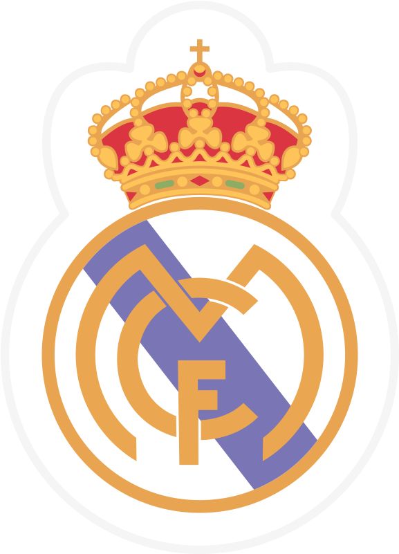 1989-90 - Do Escudo Do Real Madrid Clipart (800x800), Png Download