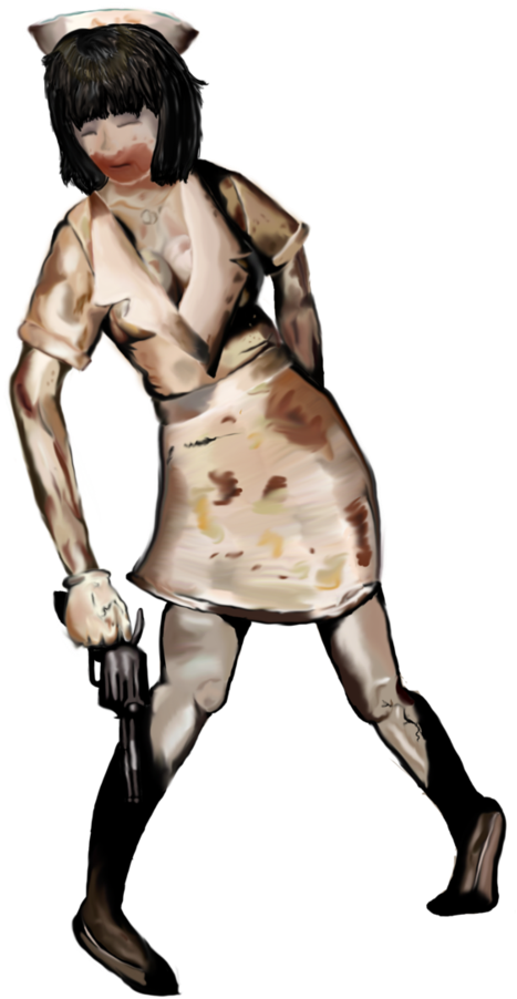 Silent Hill By - Illustration Clipart (748x1069), Png Download