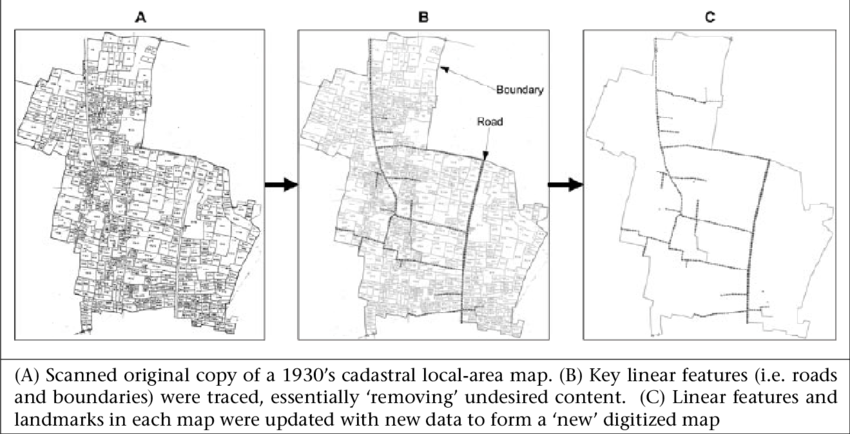 Stage 1 Updating And Digitizing Existing Paper Maps - Map Clipart (850x434), Png Download
